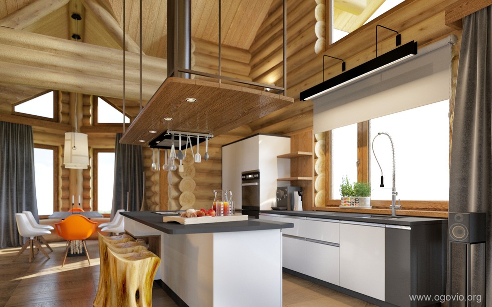 Interier house in Russia