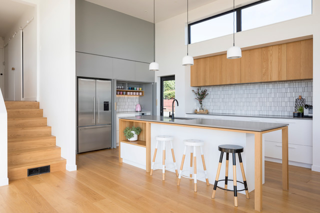 Warming, Natural, Modern Kitchen contemporary-koek