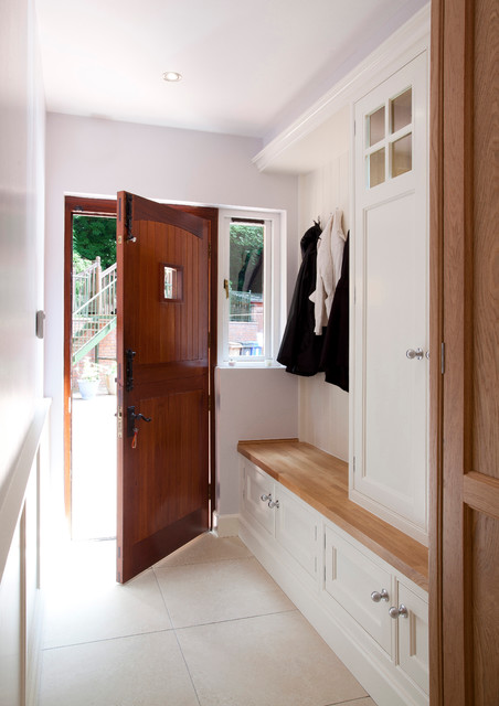 Classical Kitchen Design transitional-laundry-room