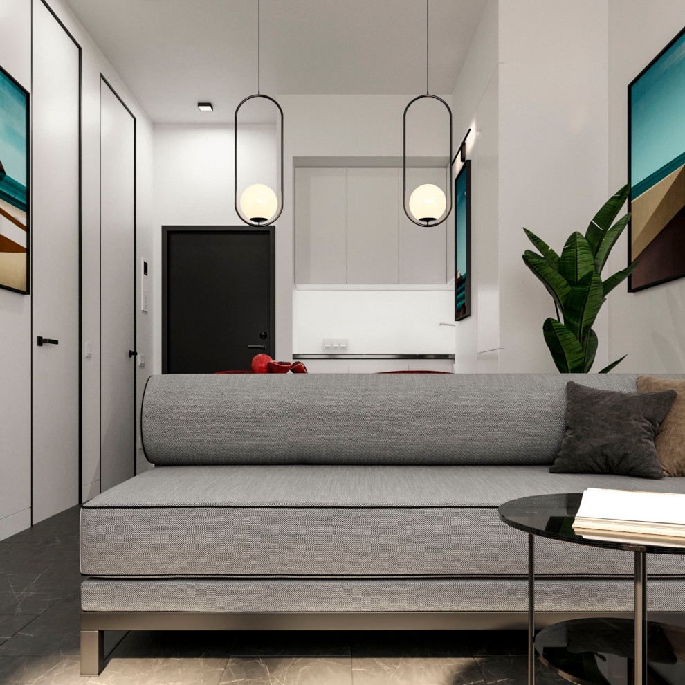 Функциональная квартира-студия с характером