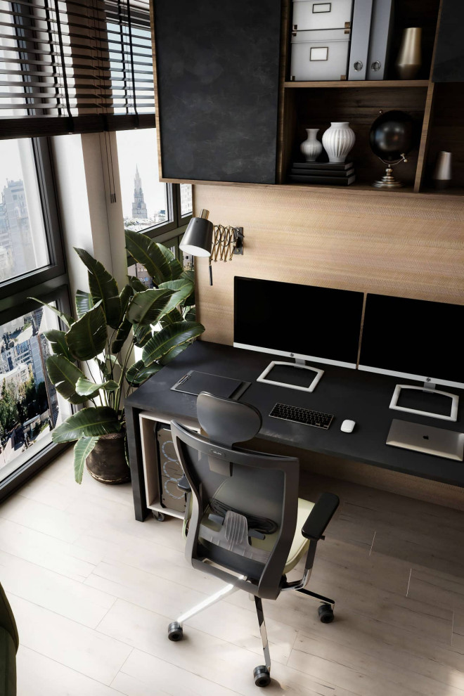 Дизайн и ремонт квартиры в ЖК «Хорошёвский» — Неоклассика для кота