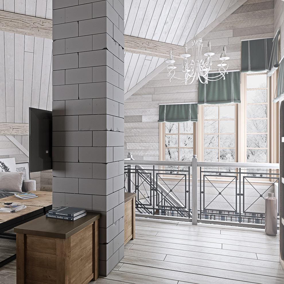 Проект 2х этажной бани