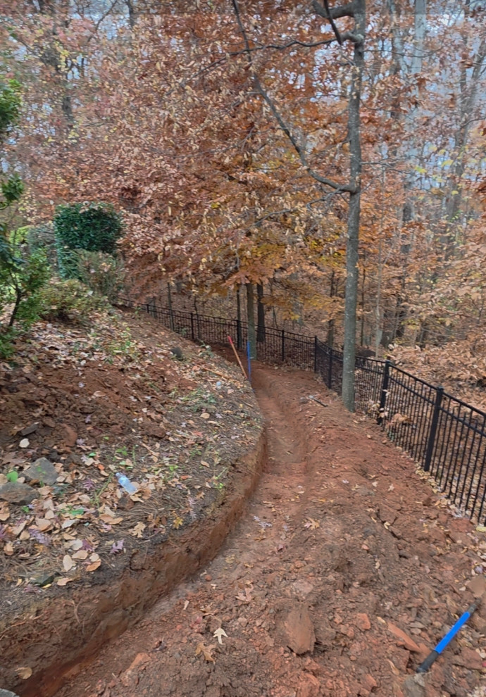 Retaining Wall - Before