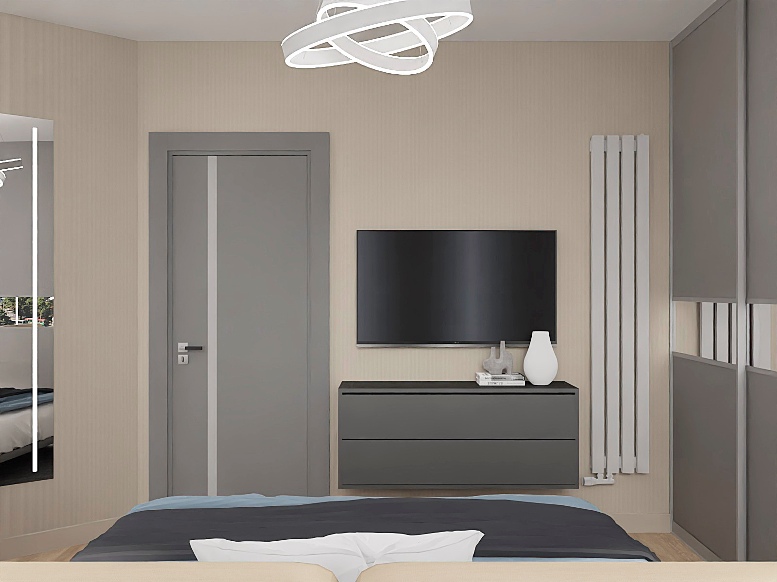 Спальня в частном доме