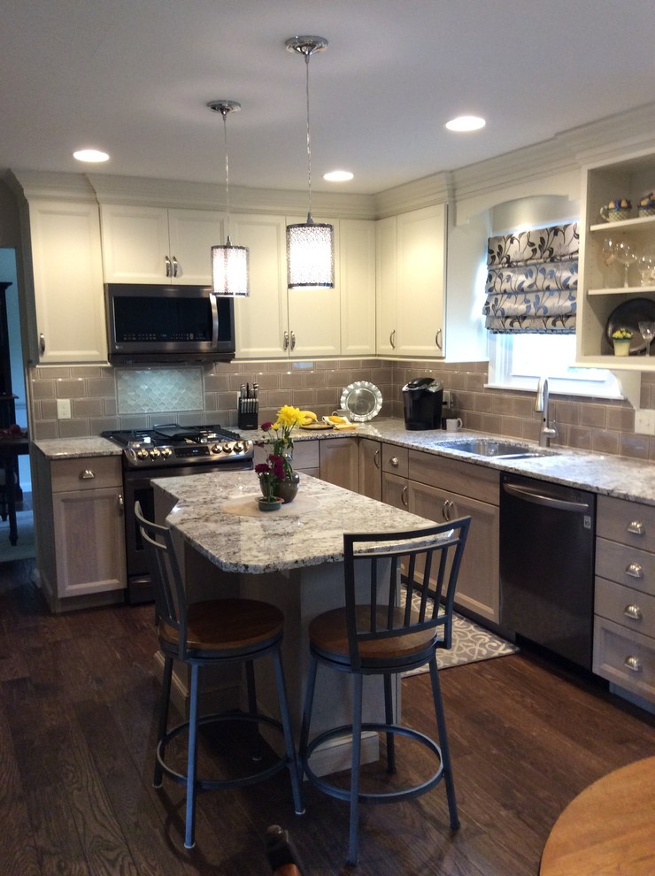 Bright Kitchen from Dark and Crowded, Harrisburg, Pennsylvaia