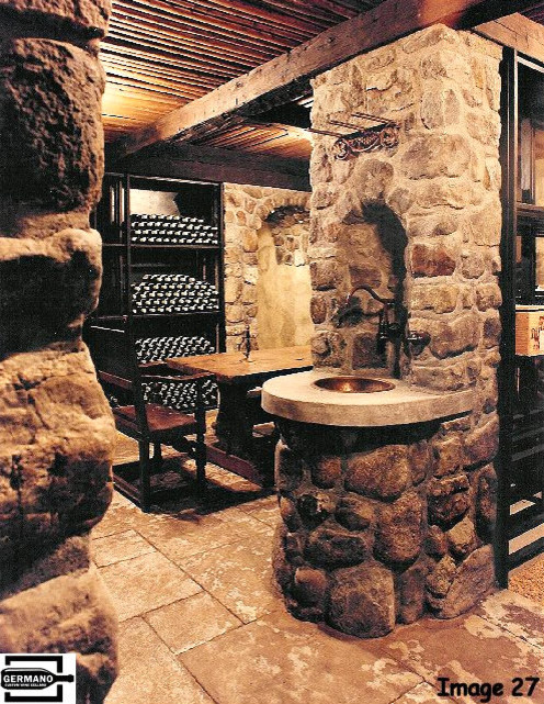 1800s Farmhouse basement wine cellar