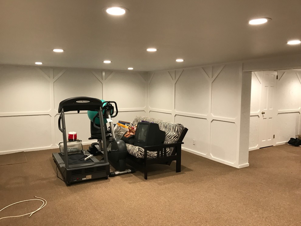 BASEMENT PAINTING!