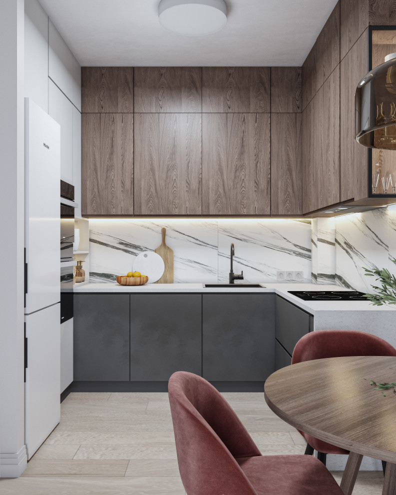 Дизайн трехкомнатной квартиры ЖК Мегаполис-парк 69м2