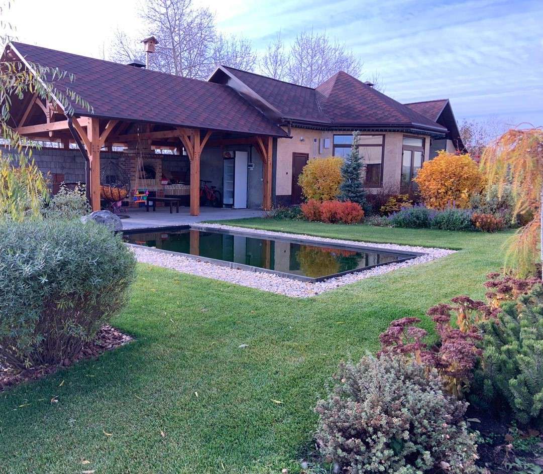 Осень в полосатом саду.