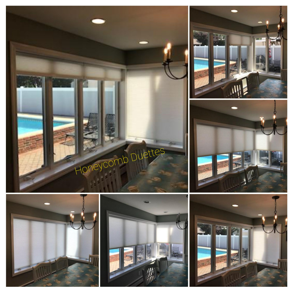 Honeycomb Duette Shades - Various Projects