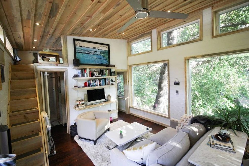 Home design - rustic home design idea in Seattle
