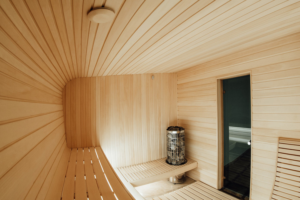 Сауна из липы