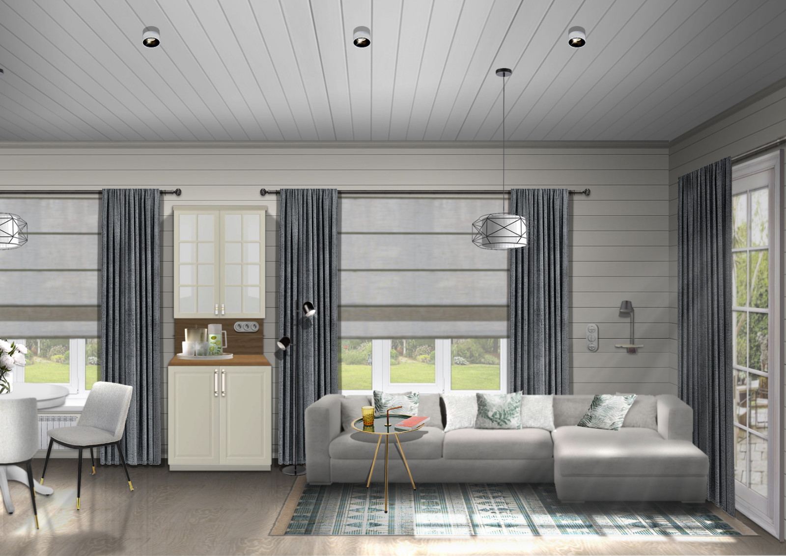 Дизайн интерьера загородного дома