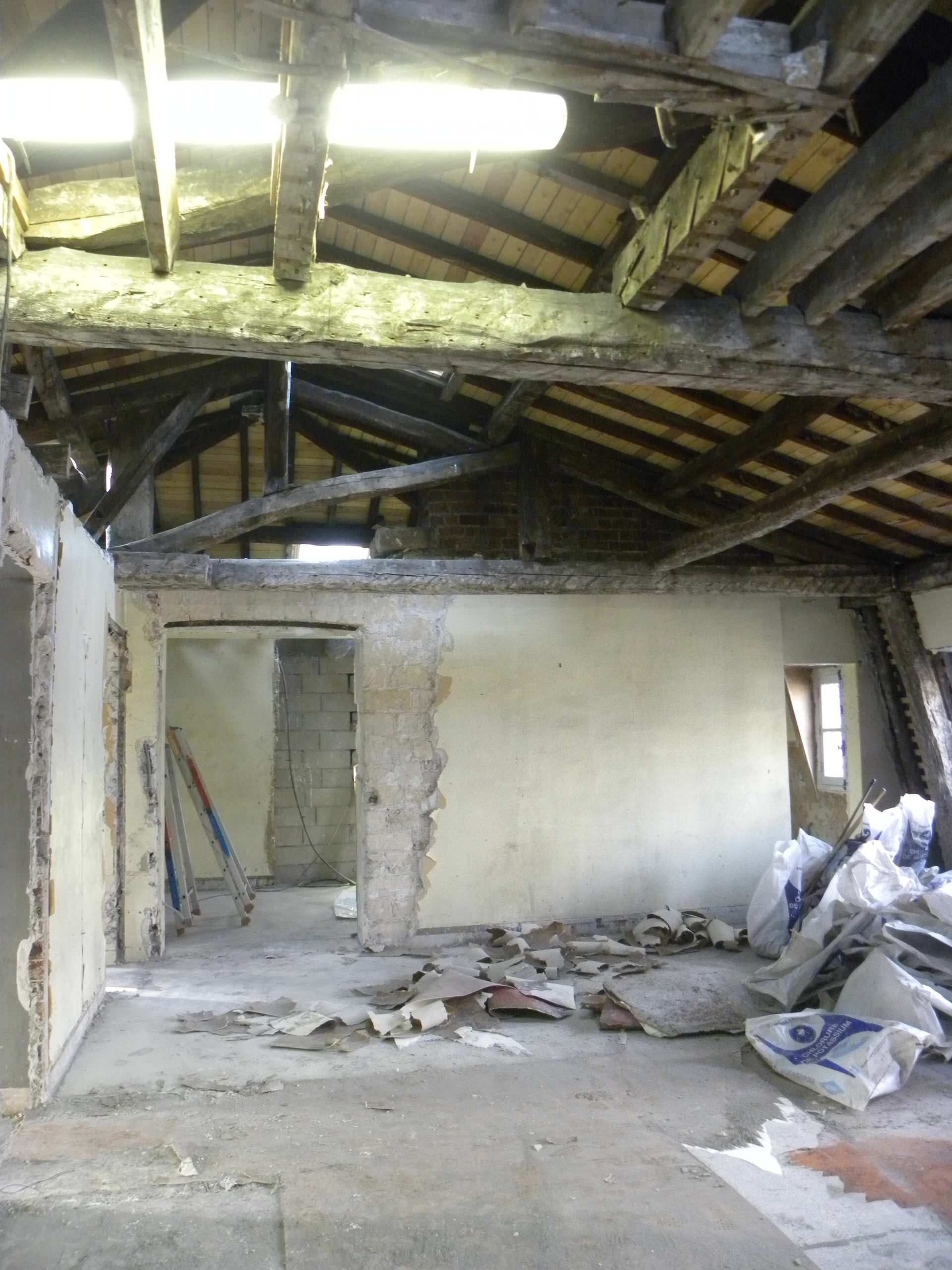 Projets rénovation sous comble 3 appartements