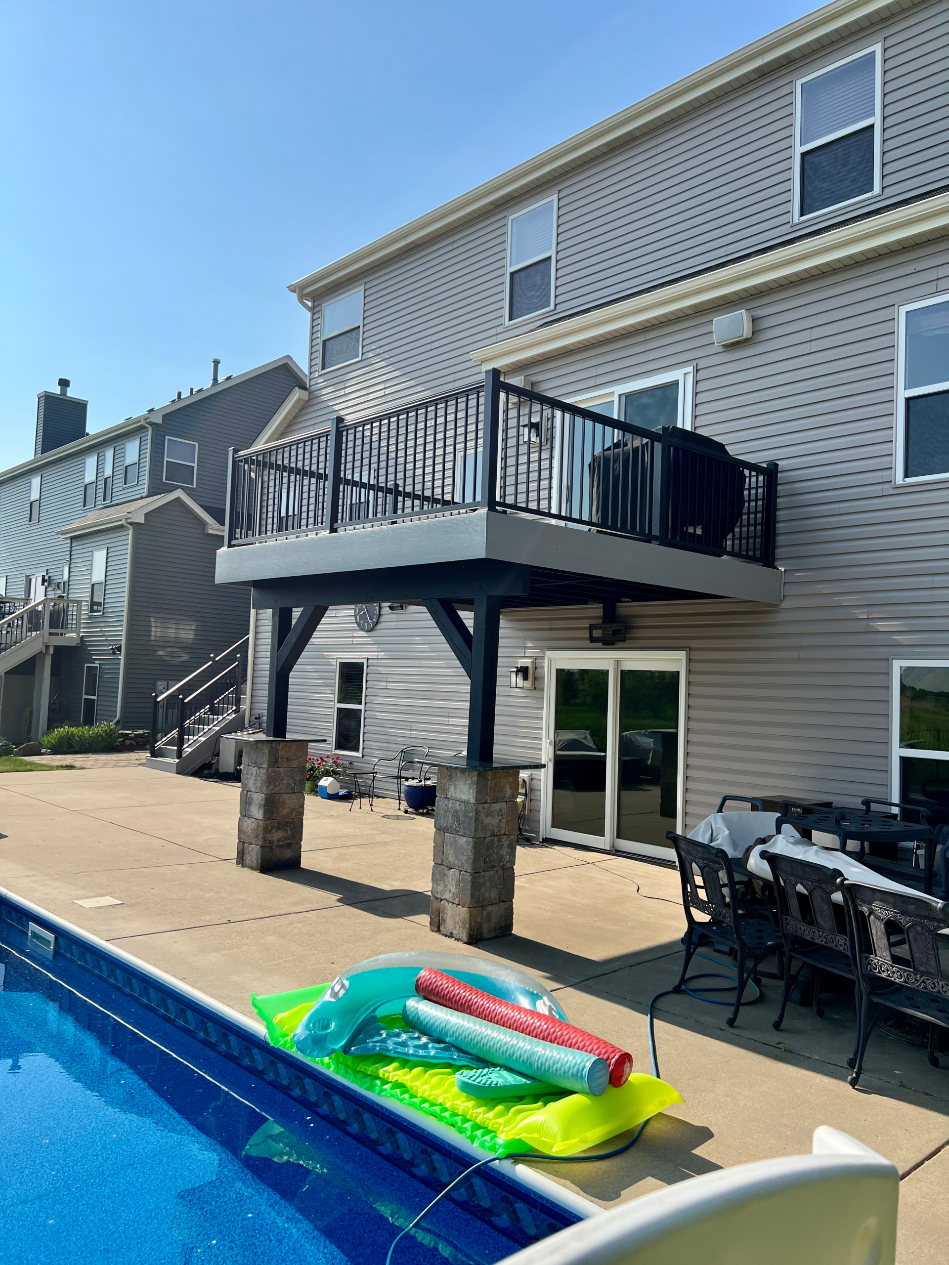 Exterior Staircase & Deck Addition