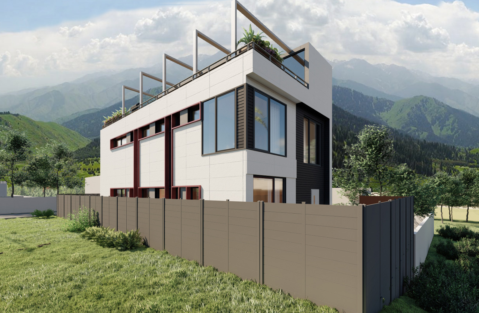 Индивидуальный жилой дом Ерменсай