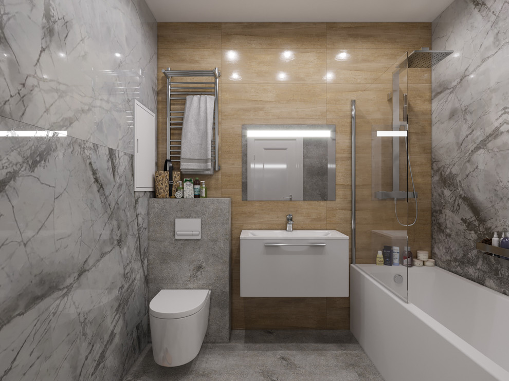 Ванная в стиле лофт