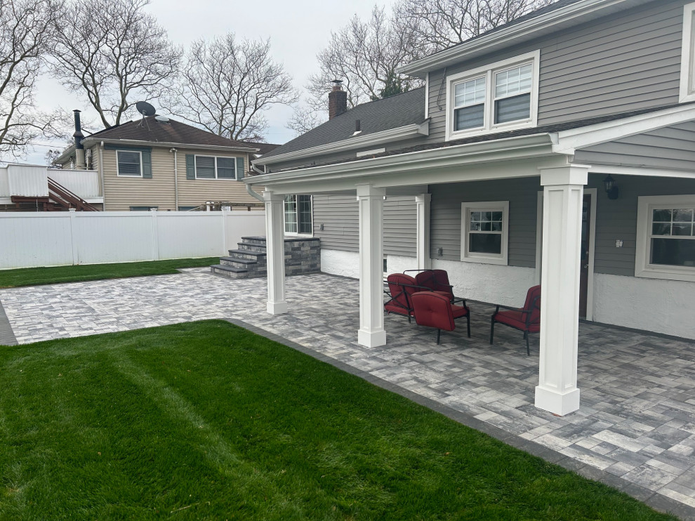 Massapequa Park | Modern Landscape And Hardscape Renovation