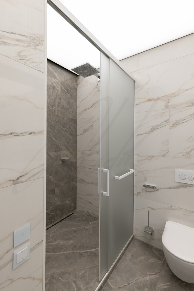 Interior design of Apartment 1481 (shower) by Arkadii Olshevskyi