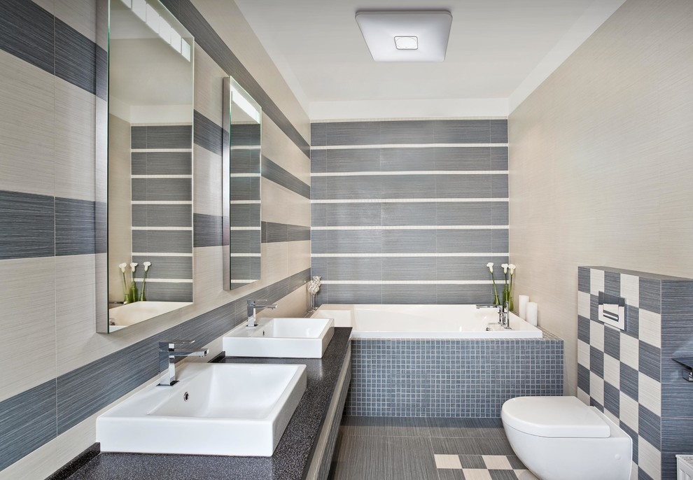 Минимализм в ванной комнате