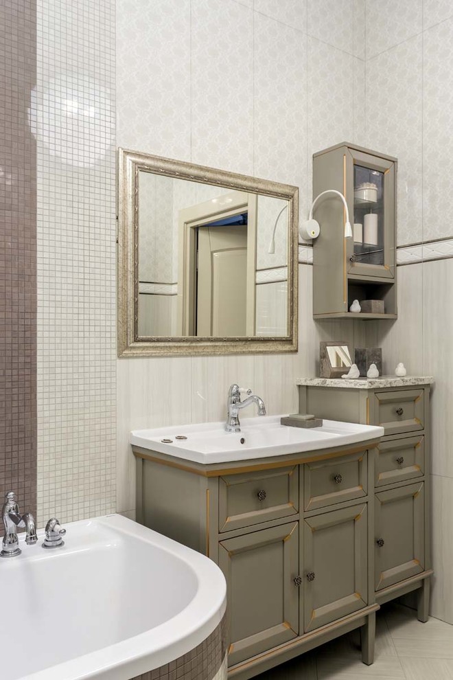 Квартира с ромбами