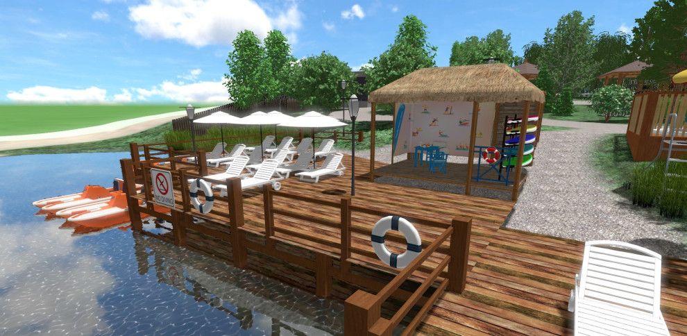 Баса отдыха. Кумжинской роща, берег Дона