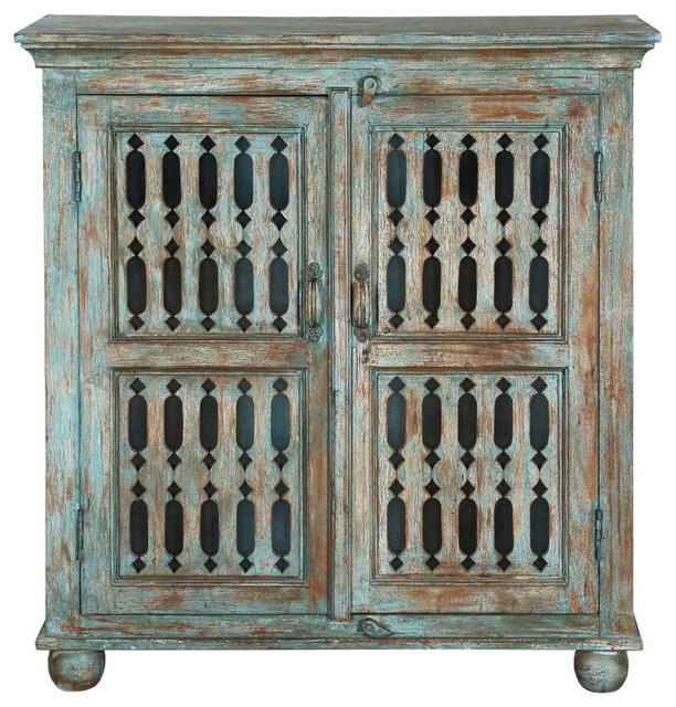 Rustic Spring Distressed Mango Wood Freestanding Storage Cabinet Farmhouse Cabinets By Sierra Living Concepts Rustic Spring Distressed Mango Wood, Rustic Storage Cabinets