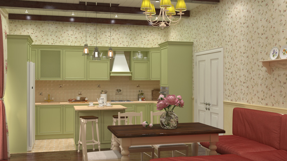 Таунхаус в стиле кантри