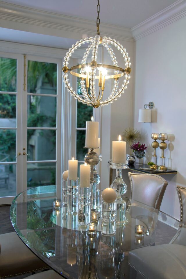 Inspiration for a transitional dining room remodel in Austin