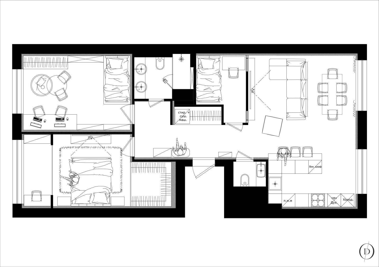 Квартира в ЖК 'ЗИЛАРТ'