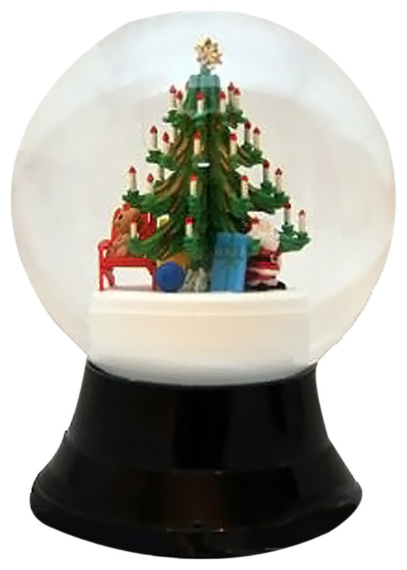 Perzy Snowglobe, Large Christmas Tree
