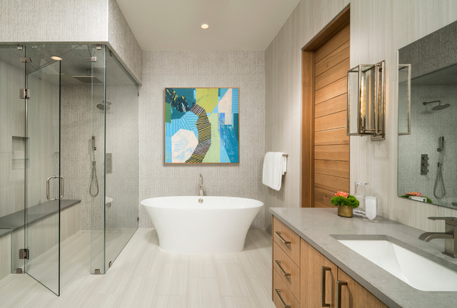 Master Bath rustic-bathroom