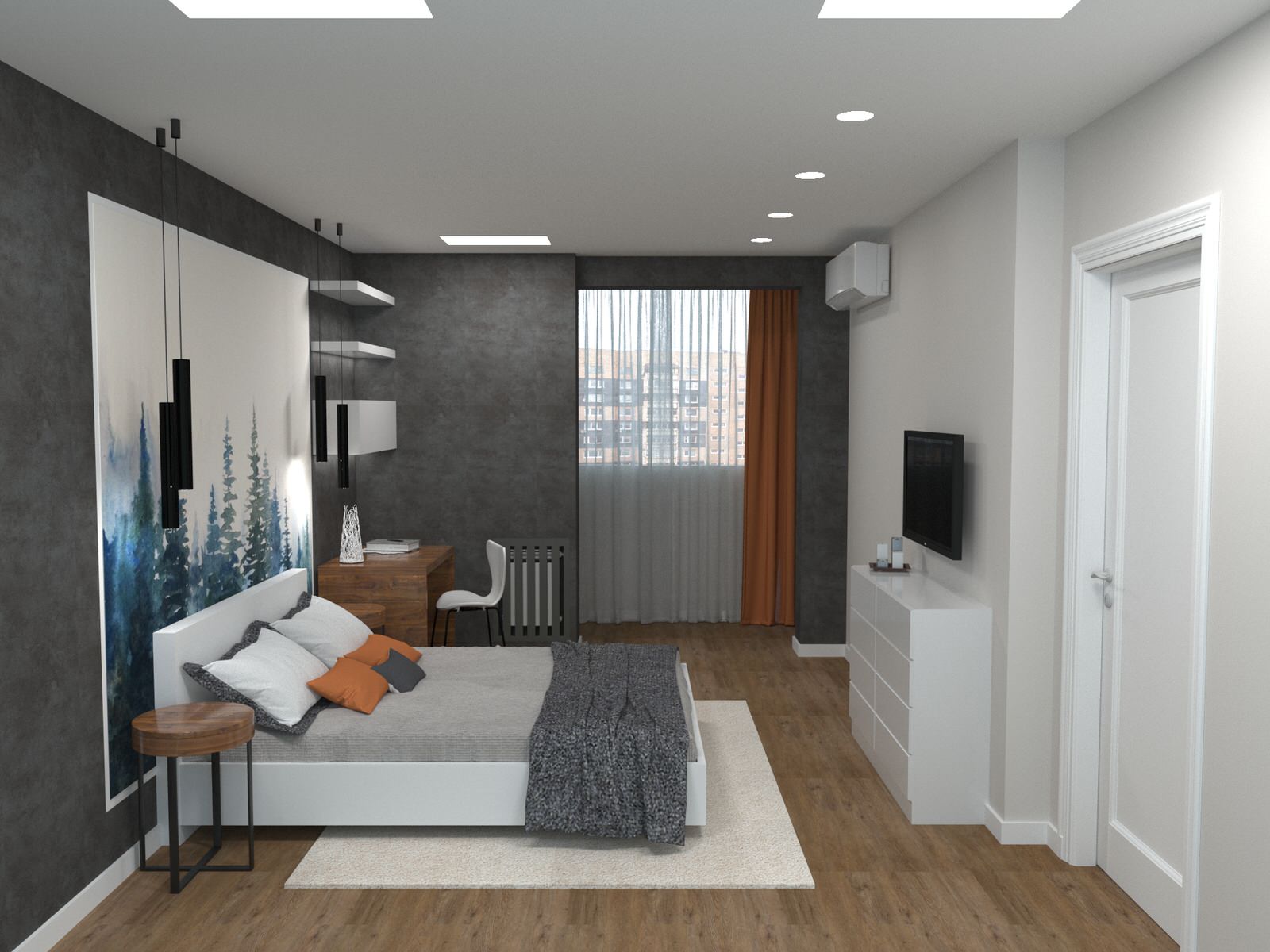 Интерьер в стиле Лофт