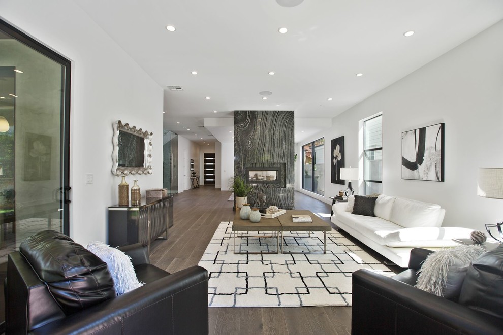 Современная дом в Лос-Анжелесе, район Студио Сити