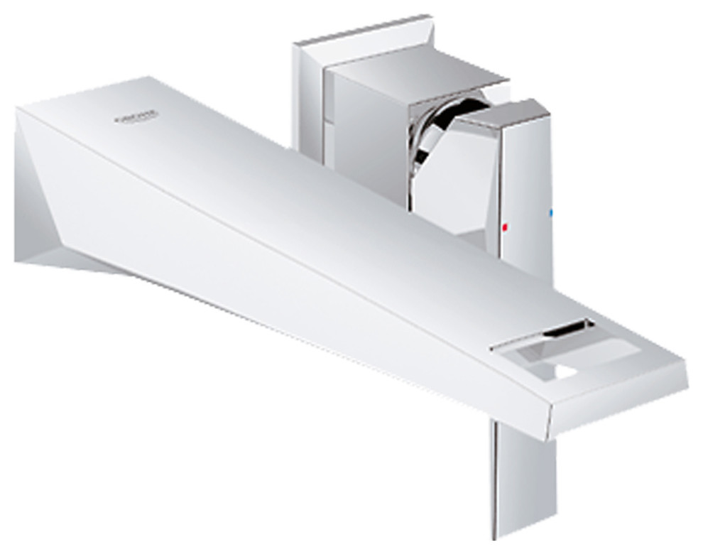 Grohe 19784-000 Allure Brilliant 2-Hole Wall-Mounted Vessel Faucet