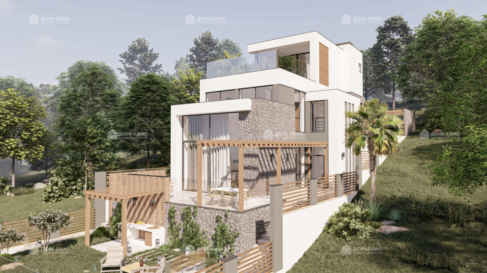 проект дома в Сочи, Черешня