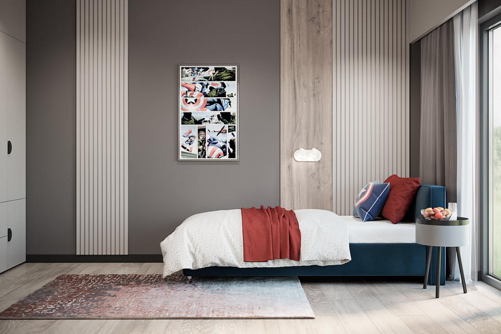 Дизайн интерьера дом 71 м² фьюжн Ольховка Кантри Клаб