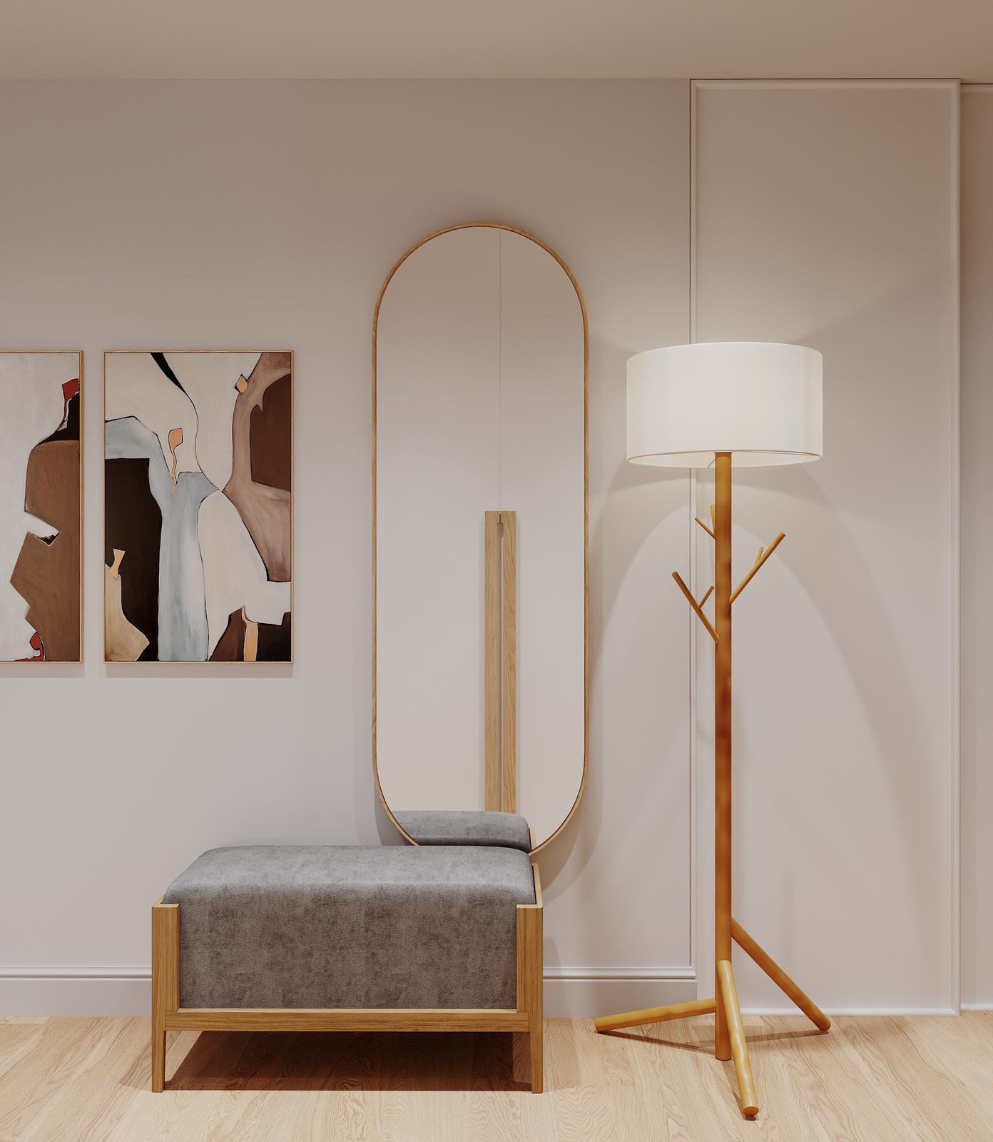 Входная группа и коридор