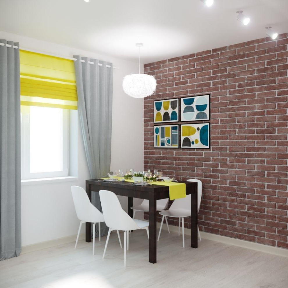 Сканди интерьер 3-комн.кв.