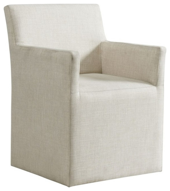 Picket House Furnishings Modesto Dining Arm Chair in Grey