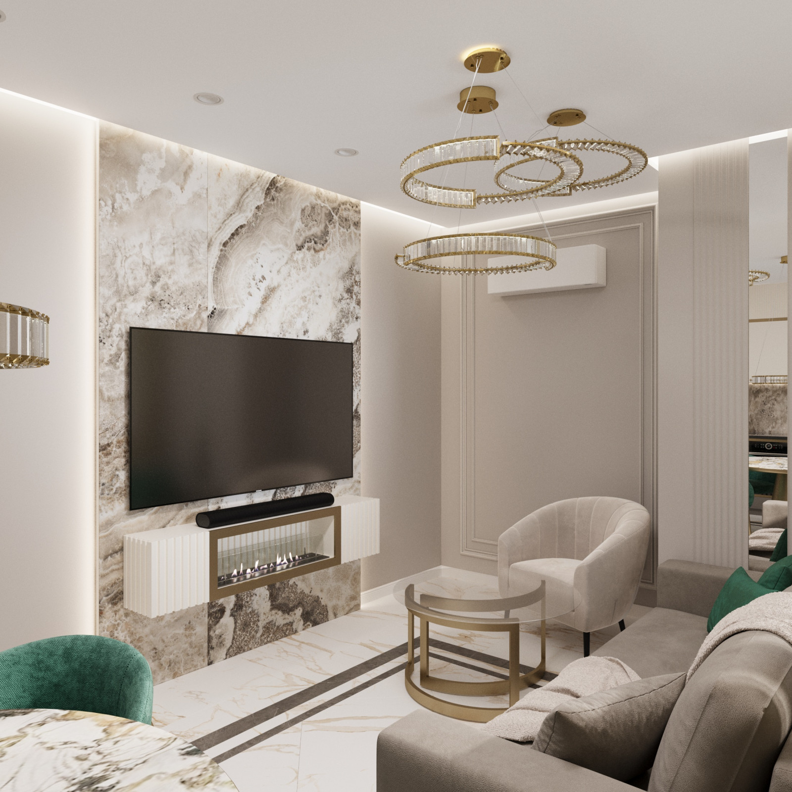 Квартира в стиле ар деко