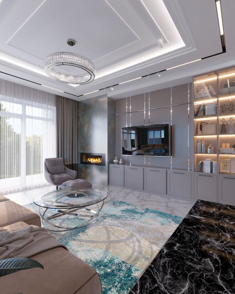 Коттедж в стиле современной классики