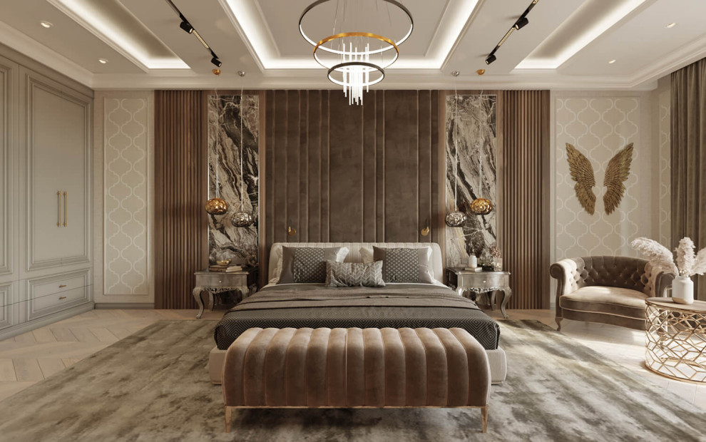 Дизайн интерьера жилого дома. Современная классика.