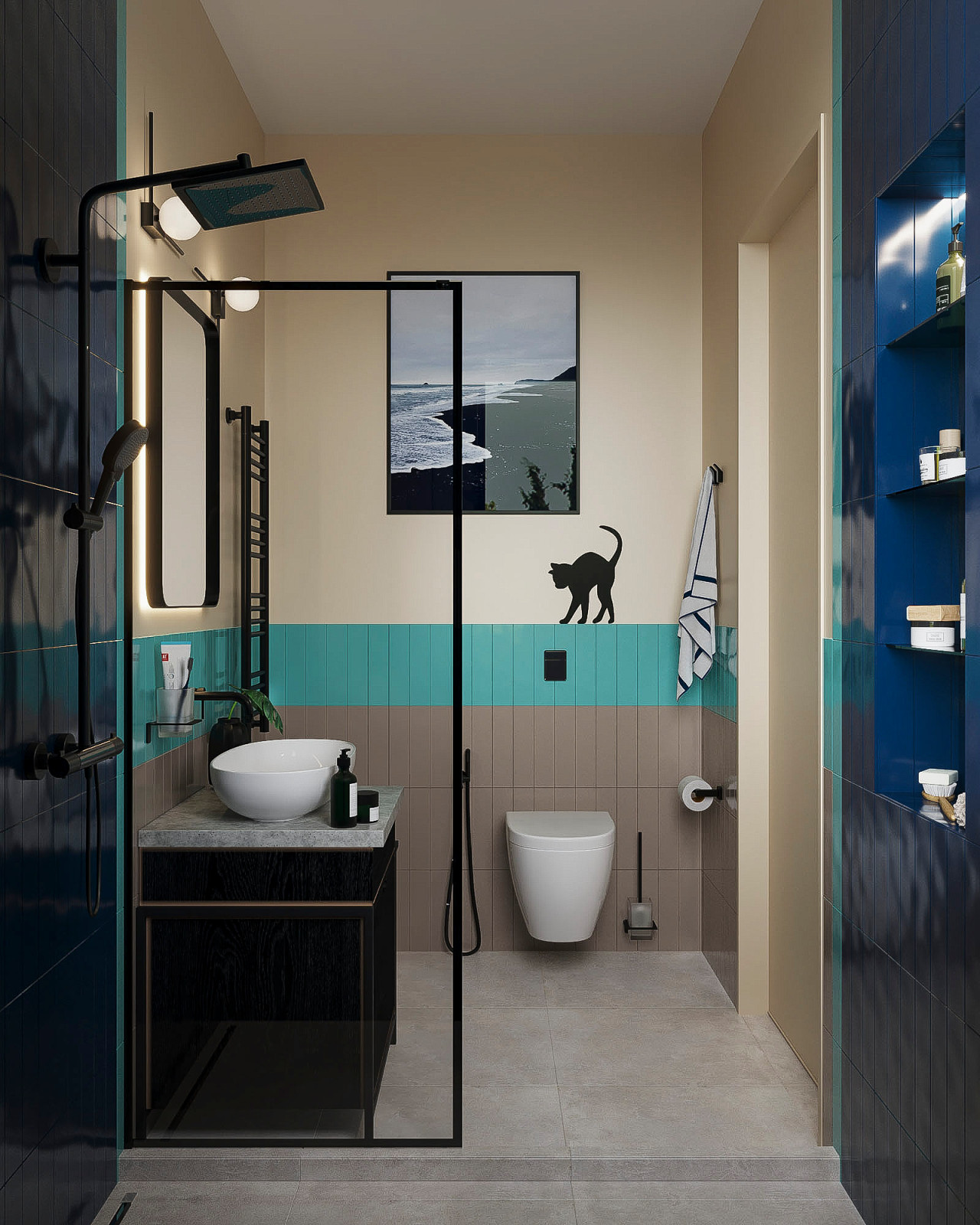 Море внутри. 2-х этажный загородный дом 320 кв.м. в Крыму