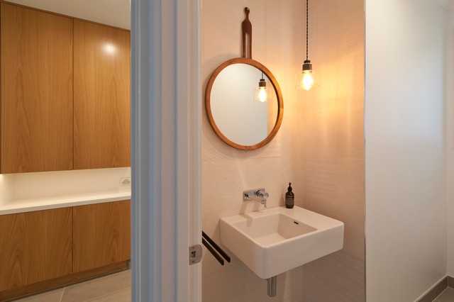 Blackburn Villa contemporary-powder-room