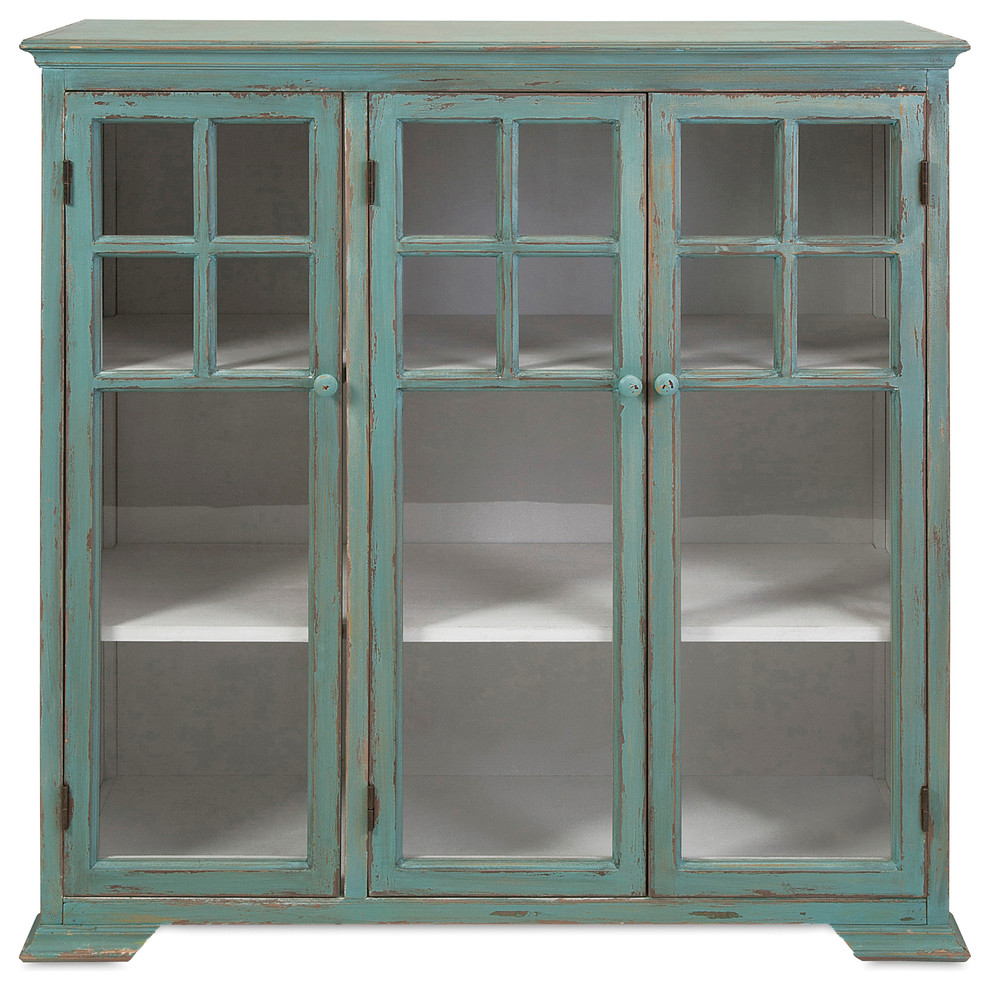Armstrong Wooden Cabinet, Green