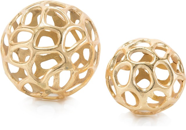 Decorative Balls John Richard Transitional Contemporary
