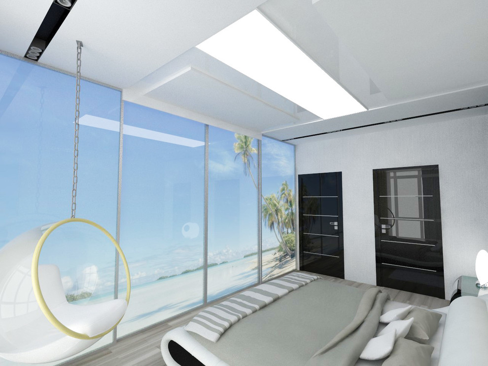 квартира стиль хай тэк + футуризм