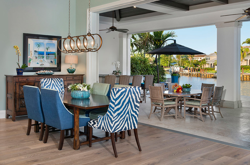 Waterfront Wonderland - Beach Style - Dining Room - Miami - by JMDG ...