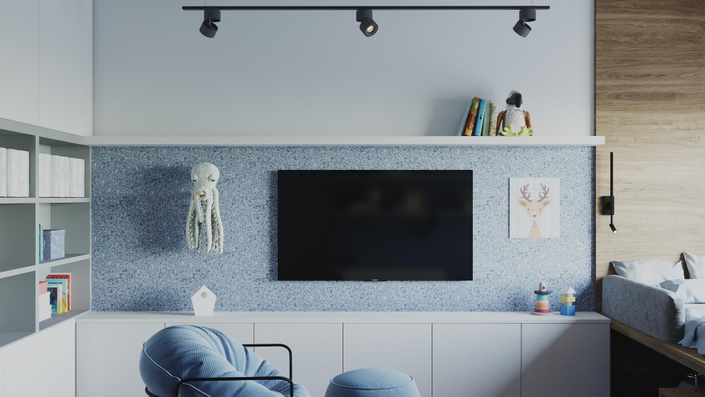 Современный лофт для молодой семьи